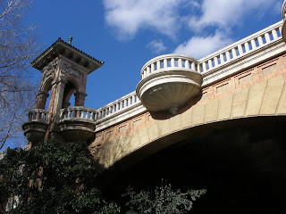 puente peatonal parque Grande Zaragoza Primo de Ribera Laboordeta