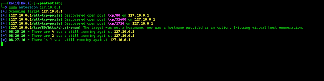 autocon working on Kali Linux