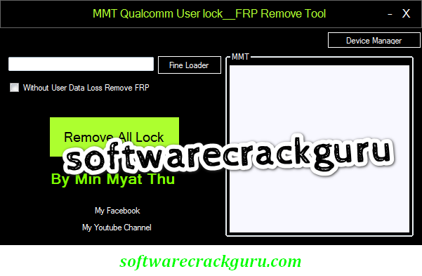 MMT Qualcomm User Lock/Frp Remove Tool 2019 Free Download (Working 100%)