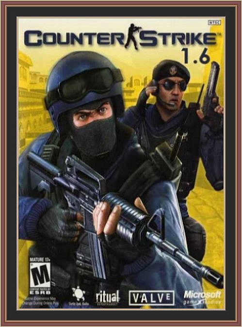 Counter Strike 1.6 (CS 1.6) Pc Game Cover | Counter Strike 1.6 (CS 1.6) Pc Game Poster