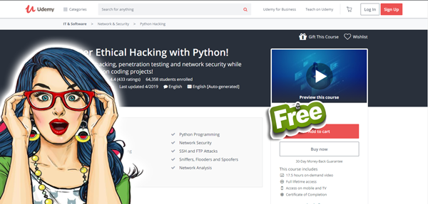 Master Ethical Hacking with Python Free Download | Freetechways