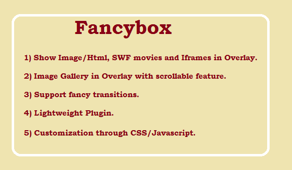 jQuery Fancybox