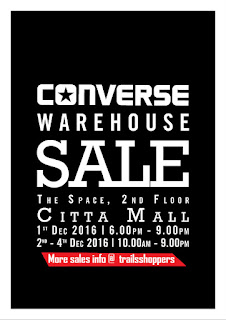 Converse Warehouse Sale 2016