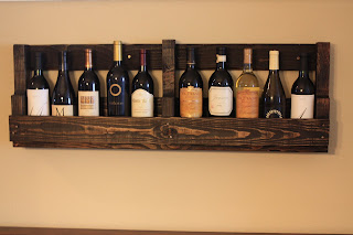wine rack shelf plans