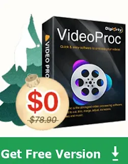 Licence gratuite d'un an VideoProc 4.8