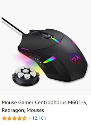 Mouse Gamer Centrophorus M601-3, Redragon