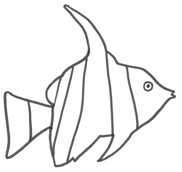  Fish Coloring Pages  