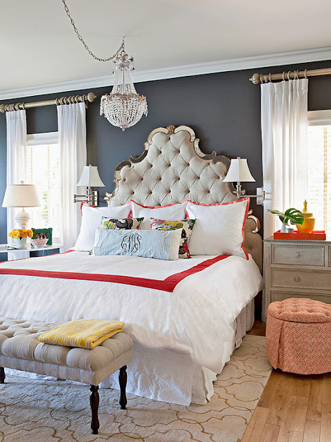 Navy Blue Bedroom Color Schemes