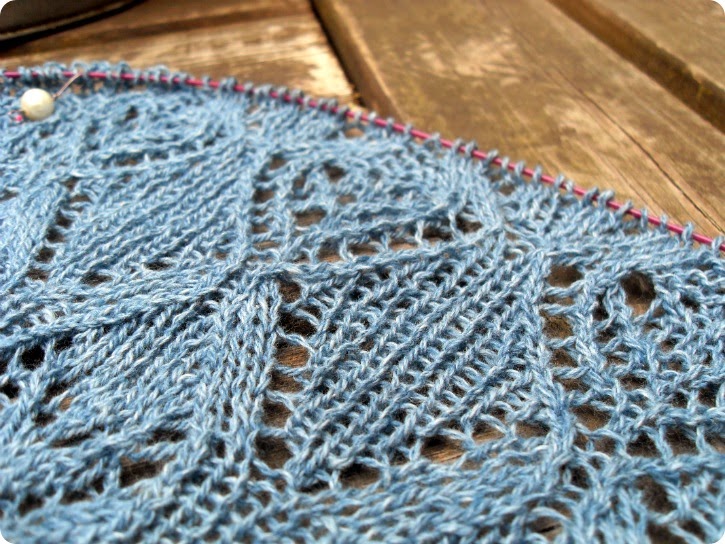 TTL Mystery Shawl 2014 - clue #3