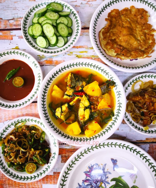 Kengsom Ikan Siakap, Ikan Pekasam, Ikan Jenahak Goreng 