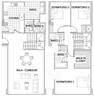 Duplex House Plans on Duplex House Plans 148m2 Apartment   Free Home Plans And Apartments