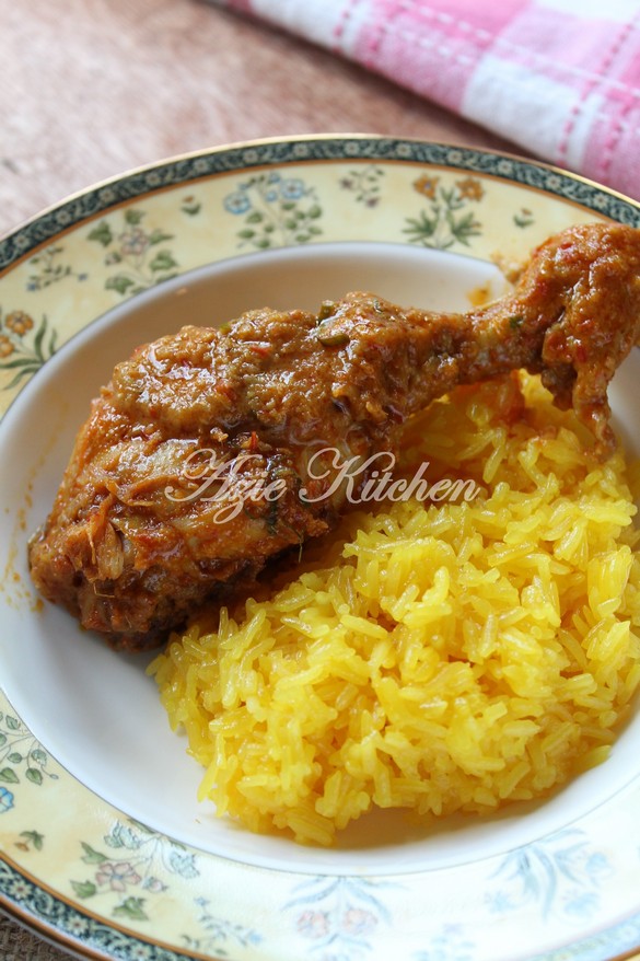 Pulut Kuning Lembut Lemak Dan Cantik Berkilat Azie Kitchen