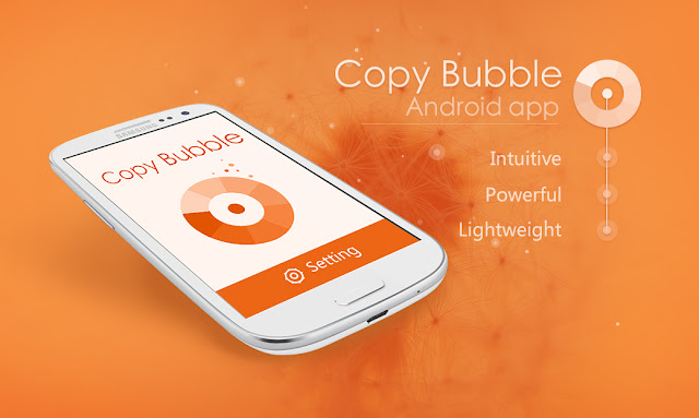 Copy bubble banner