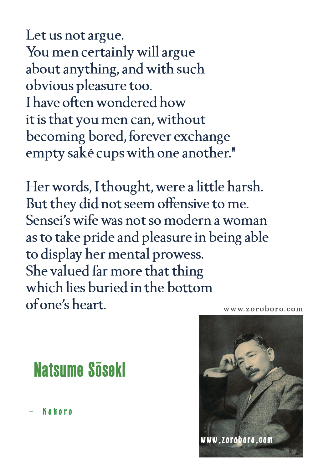 Natsume Sōseki Quotes, Natsume Sōseki Kokoro, I Am a Cat Quotes, Natsume Sōseki Books Quotes, Natsume Soseki Poems Quotes.