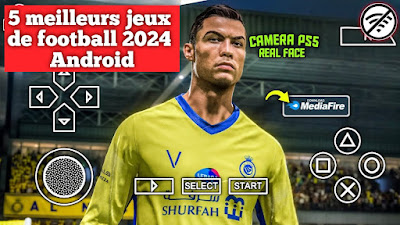 5 meilleurs jeux de football 2024 Android