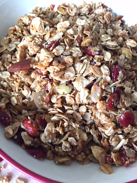 Super Seed Coconut Granola Recipe // Sunkissed Dream