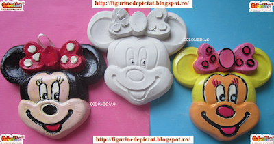 figurine minnie mouse de pictat