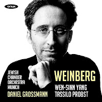 New Album Releases: WEINBERG (Tassilo Probst, Wen-Sinn Yang, Daniel Grossmann, Jewish Chamber Orchestra Munich)