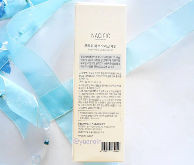 NACIFIC Fresh Herb Origin Serum