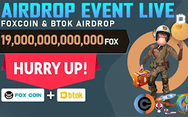 FOXCoin Airdrop of 5 Trillion $FOX token Free