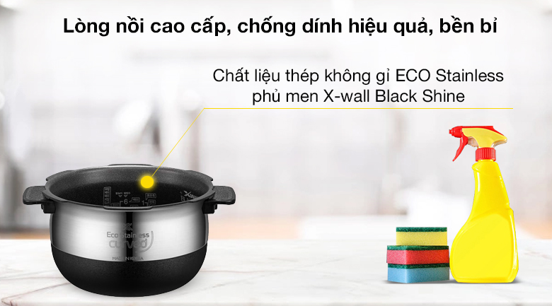 Nồi cơm áp suất cao tần Cuckoo 1.08 lít WHSIVNCV Nồi cơm áp suất cao tần Cuckoo 1.08 lít WHSIVNCV