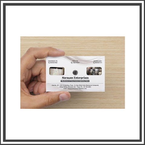 Visiting Card Design: Narayan Enterprises