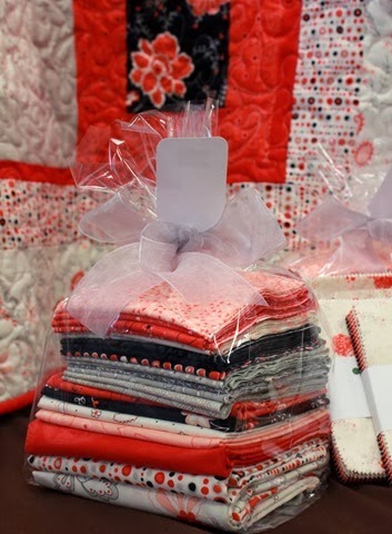 Table for Two quilt kit available from The Fabric Mill