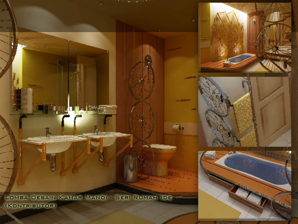 Home design and interior: desain kamar mandi