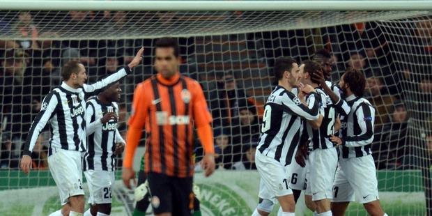 Hasil Pertandingan Shakhtar Donetsk vs Juventus 6 Desember 2012