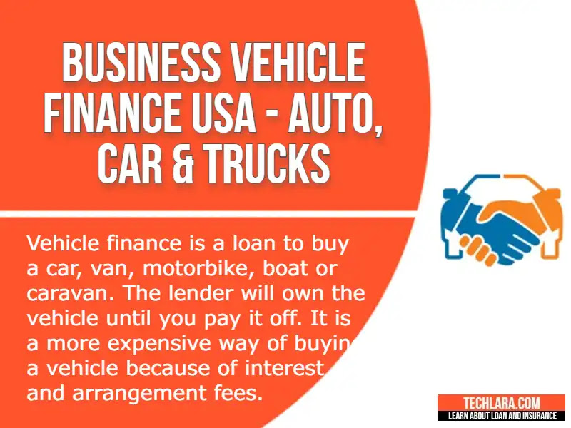 Business Vehicle Finance Usa - Auto, Car & Trucks