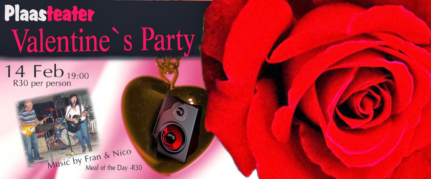 Valentine's Party at Plaasteater - Facebook Event