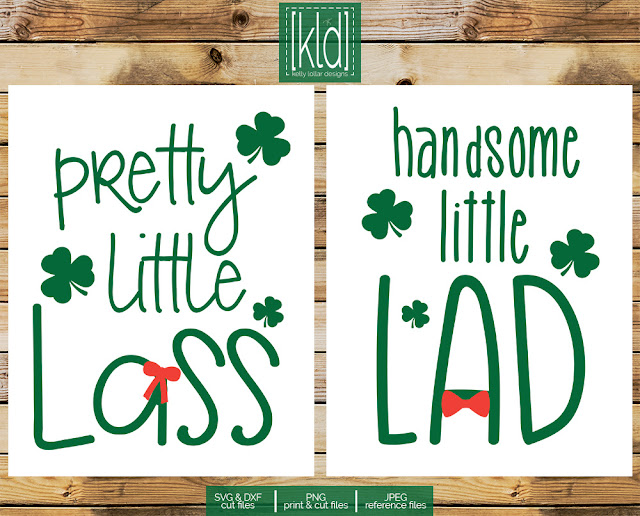 free silhouette designs, free silhouette cut files, free st patrick's day set