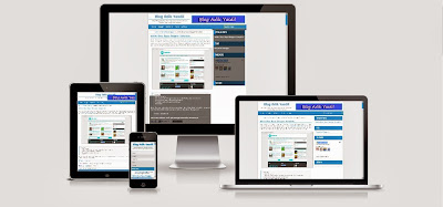 The Blue Responsive V2 Blogger Template