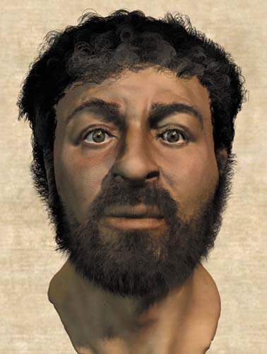 StrangeStrangeStrange: Computer recreates Jesus' face for History Jesus 1