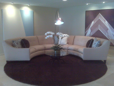 Half Round Sectional Sofa