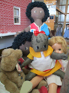 Soft Dolls on Display at NC Museum of Dolls, Toys & Miniatures © Katrena