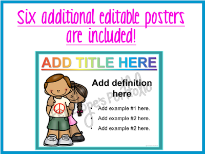 Character Education Awards and Posters Bundle