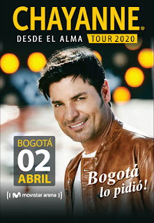 Concierto CHAYANNE en Colombia - Bogotá 2020