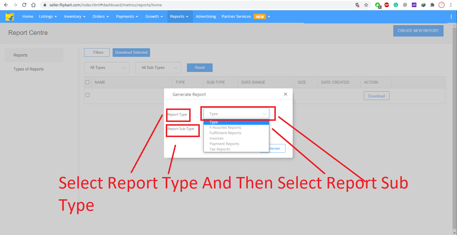 how to download sales report from flipkart, download sales report from flipkart, gst report from flipkart, reports from flipkart, how to get gst report from flipkart, monthly gst return from flipkart, gst return from flipkart