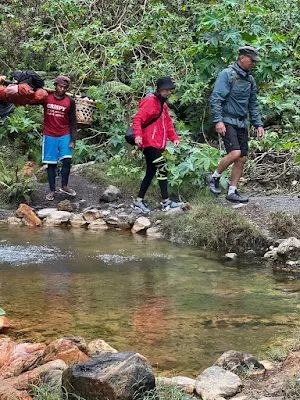 Climbing Mount Rinjani Torean route