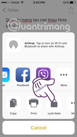 Instructions for activating Night Shift on iOS 9.3