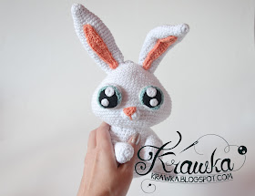 Krawka: Snowball rabbit white bunny crochet pattern from secret life of pets movie