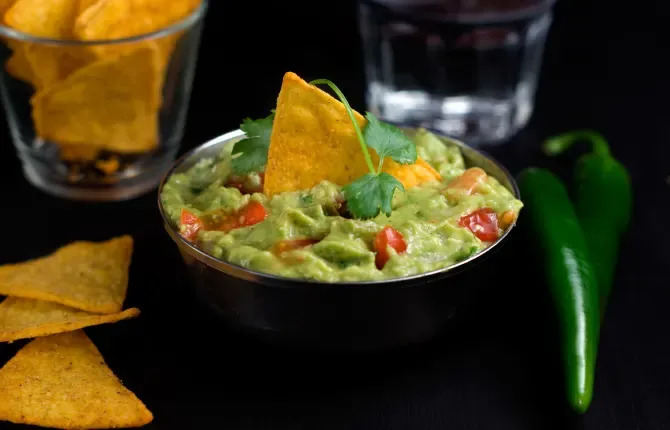 Recipe for Guacamole Dip