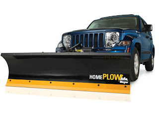 Jeep Liberty 4x4 with Home Plow Hero Pose