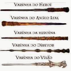 Estão sorteando todo o mês uma varinha da saga Harry Potter. Amostra grátis de uma varinha 