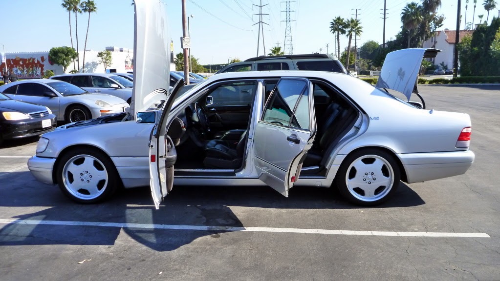 MercedesBenz S600 W140 Silver on AMG rims 18inch