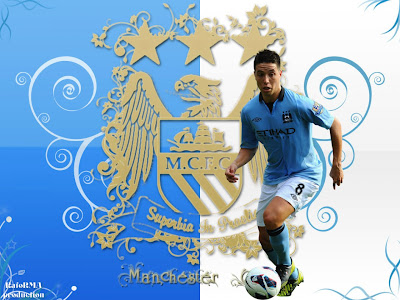 Samir Nasri Wallpaper Manchester City FC