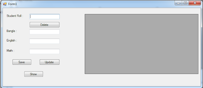 Show Database Table in DataGridView