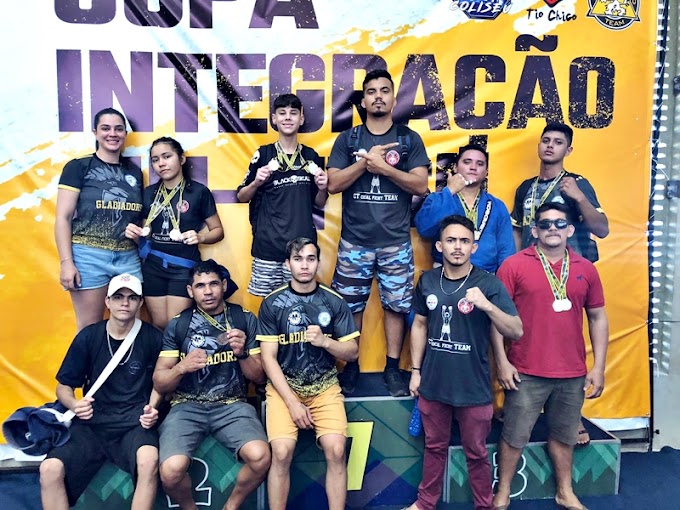 Cocalenses conquistam 11 medalhas na Copa Integração de Jiu Jitsu em Teresina