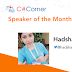 Speaker of the Month for September 2019 in Csharp Corner